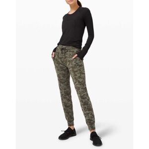 Lululemon Ready to Rulu Jogger 29" Heritage Camo Dark Olive Green Twill 8